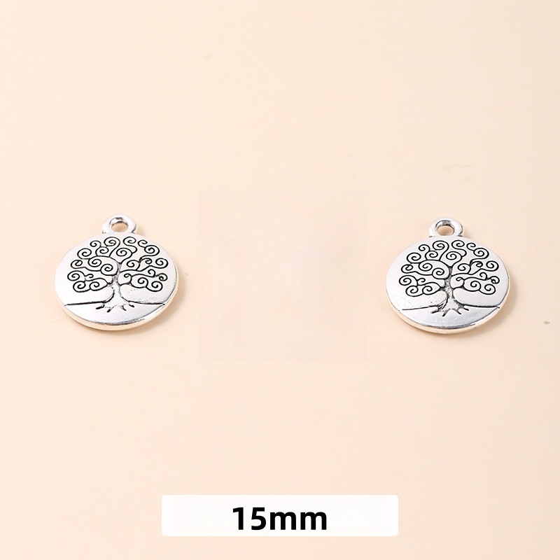 50pcs/bag Tibetan silver alloy accessories