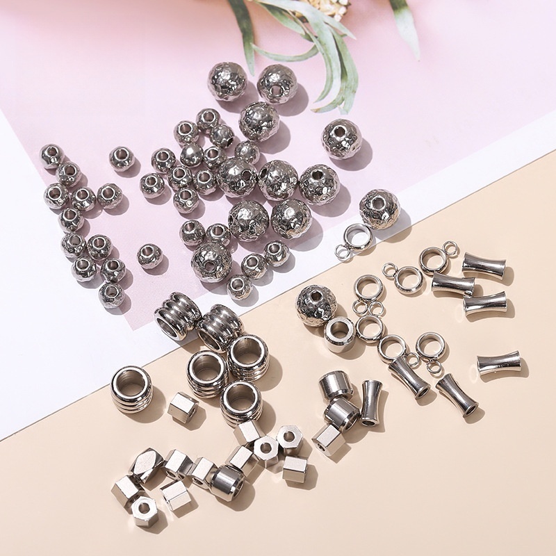 50pcs/bag stainless steel spacer accessories