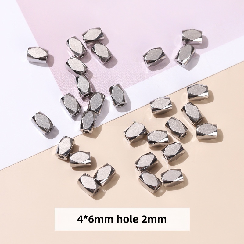 50pcs/bag stainless steel spacer accessories