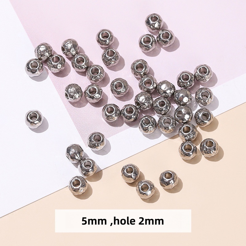 50pcs/bag stainless steel spacer accessories