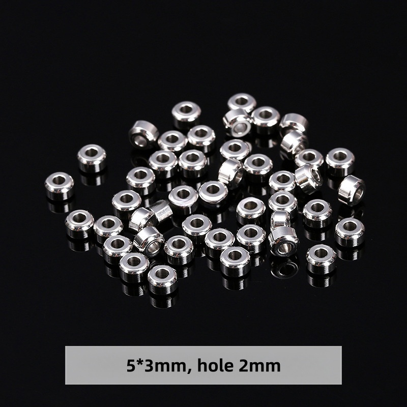 50pcs/bag stainless steel spacer accessories