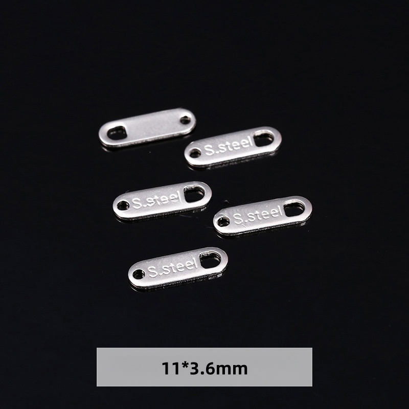 50pcs/bag stainless steel spacer accessories