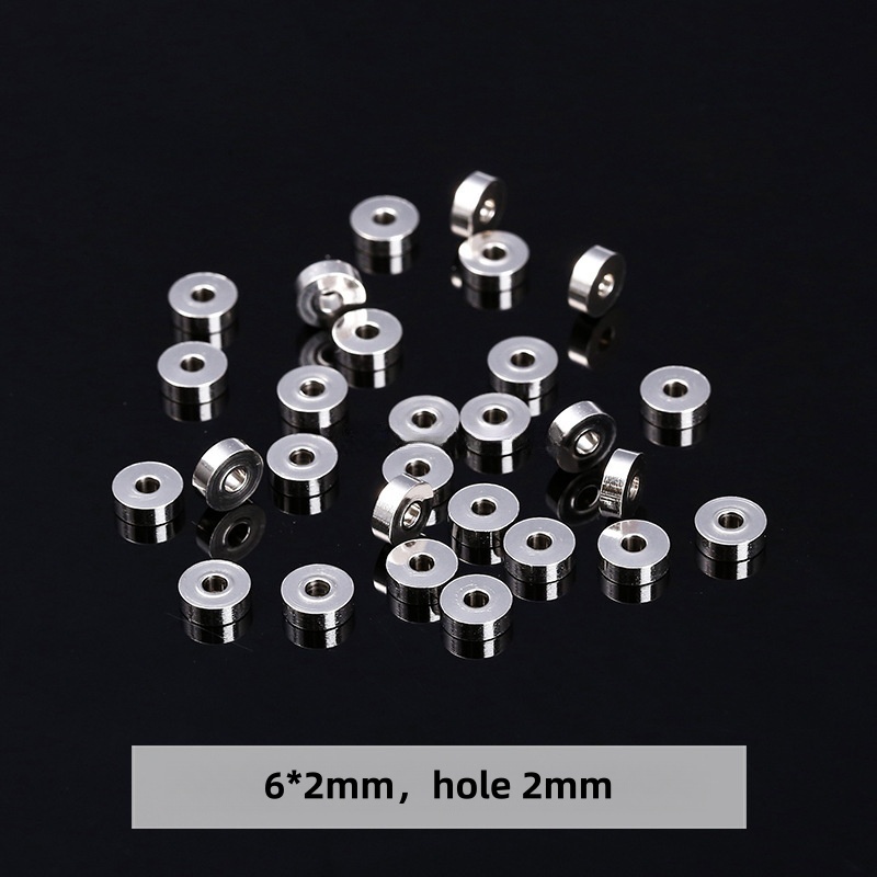 50pcs/bag stainless steel spacer accessories