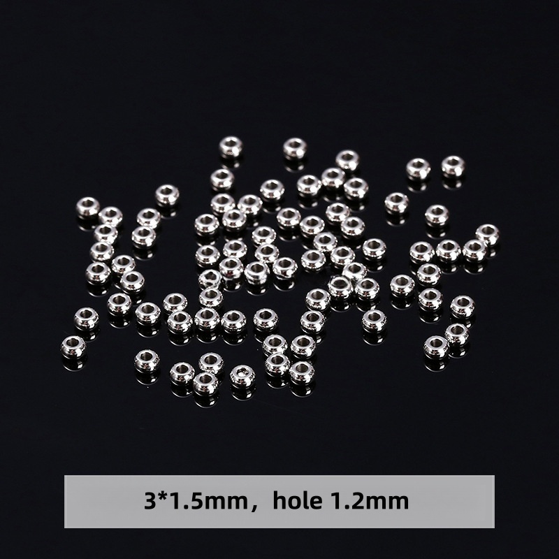 50pcs/bag stainless steel spacer accessories