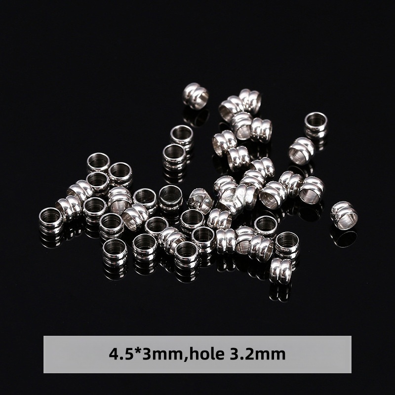 50pcs/bag stainless steel spacer accessories
