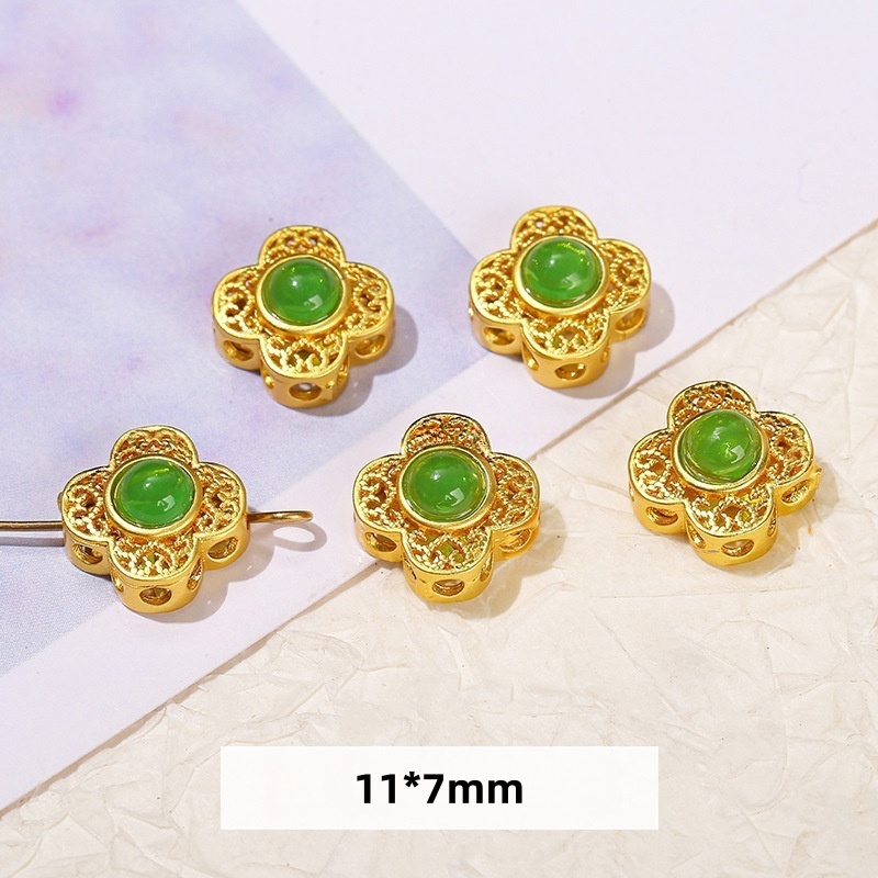 10pcs/bag Ancient gold alloy accessories