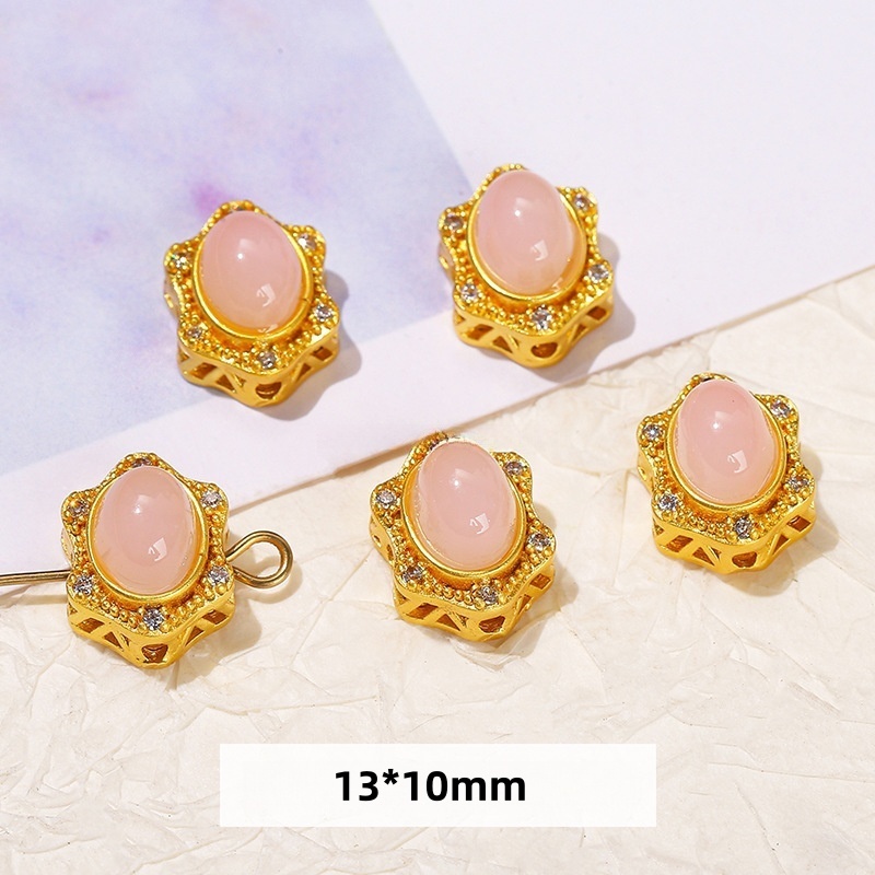 10pcs/bag Ancient gold alloy accessories