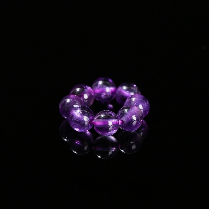 10pcs/bag Natural crystal agate small round beads