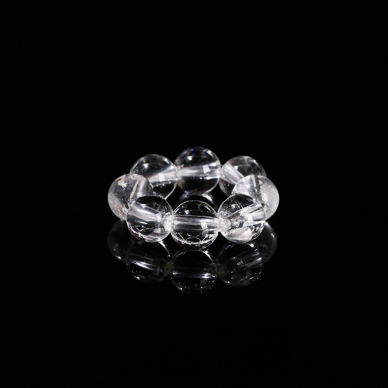 10pcs/bag Natural crystal agate small round beads