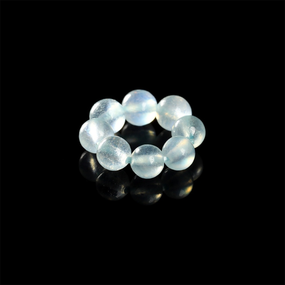 10pcs/bag Natural crystal agate small round beads