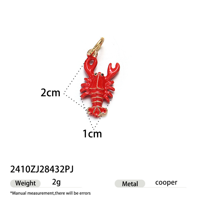 Stainless steel oil drop DIY matching necklace 18k non-fading cute pendant detachable