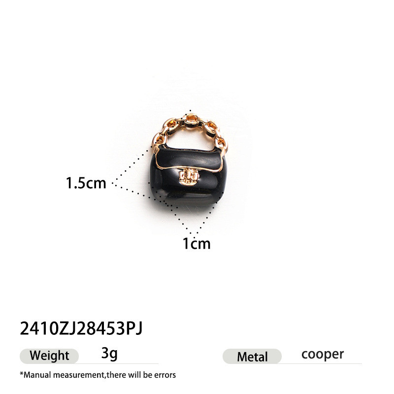 Stainless steel oil drop DIY matching necklace 18k non-fading cute pendant detachable
