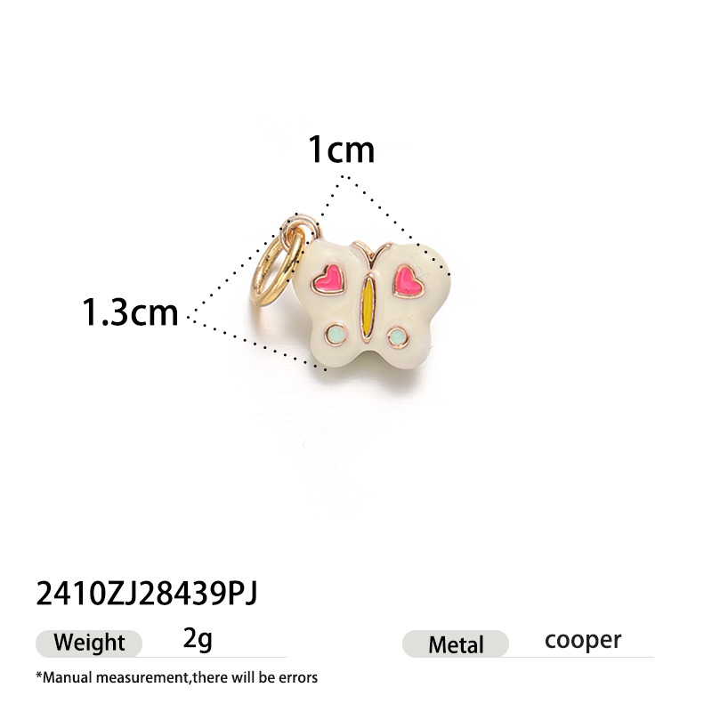 Stainless steel oil drop DIY matching necklace 18k non-fading cute pendant detachable