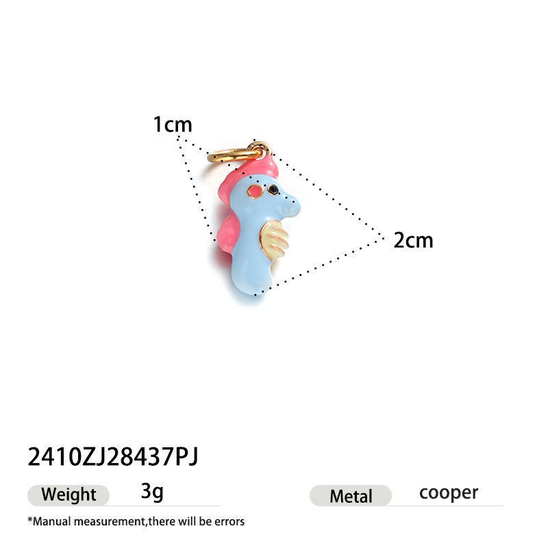 Stainless steel oil drop DIY matching necklace 18k non-fading cute pendant detachable