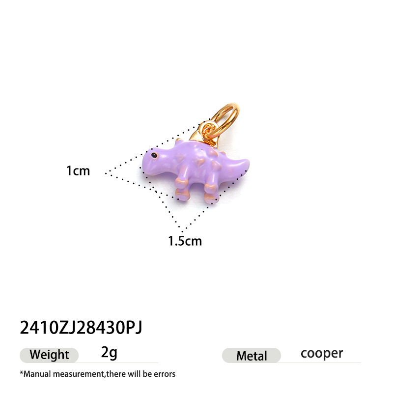 Stainless steel oil drop DIY matching necklace 18k non-fading cute pendant detachable