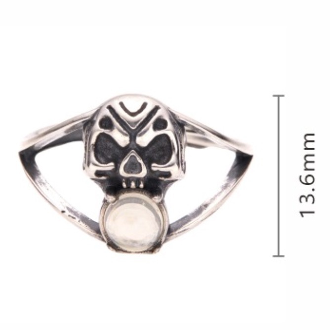S925 sterling silver opal ring