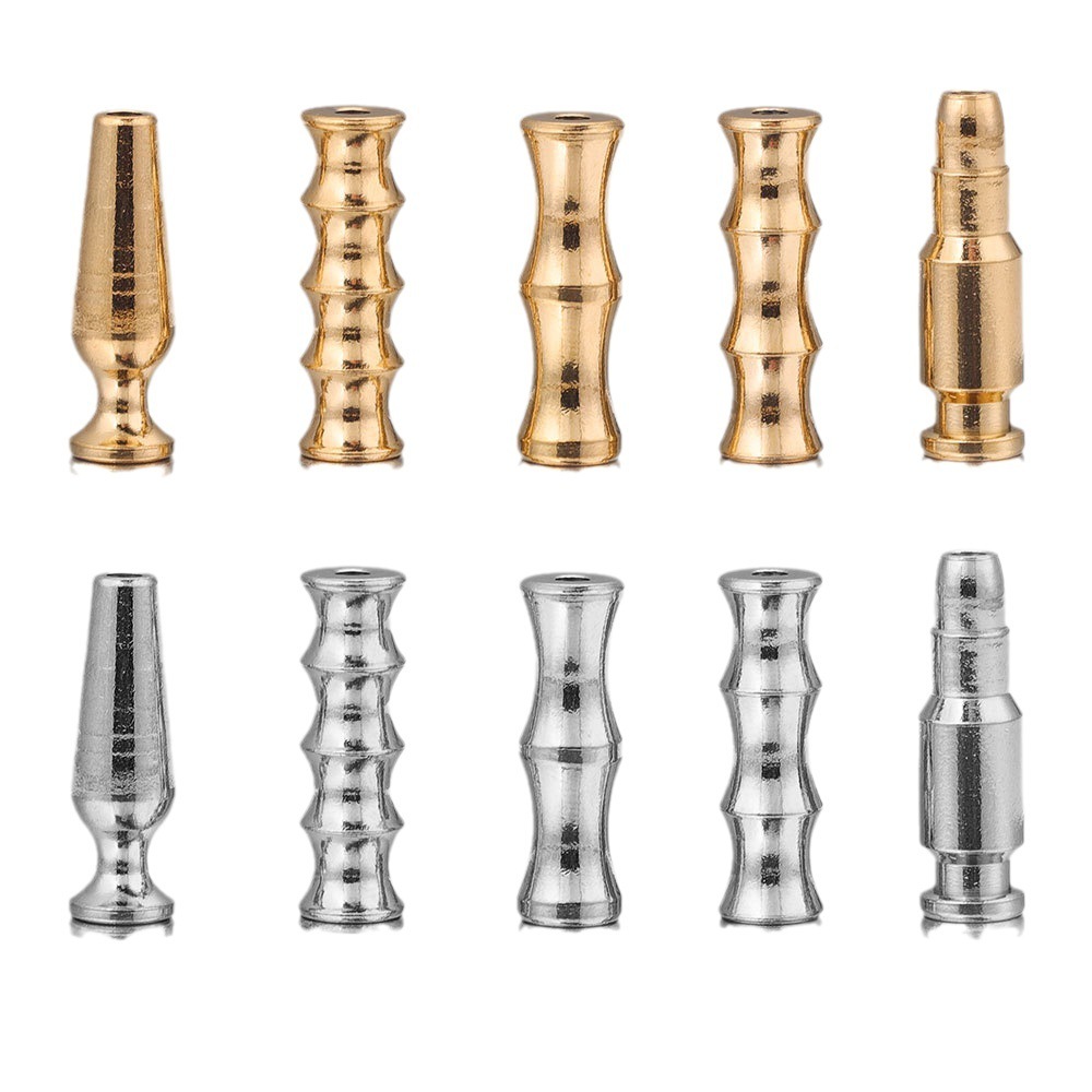 10pcs/bag Stainless steel bamboo wine cup marbles DIY accessories