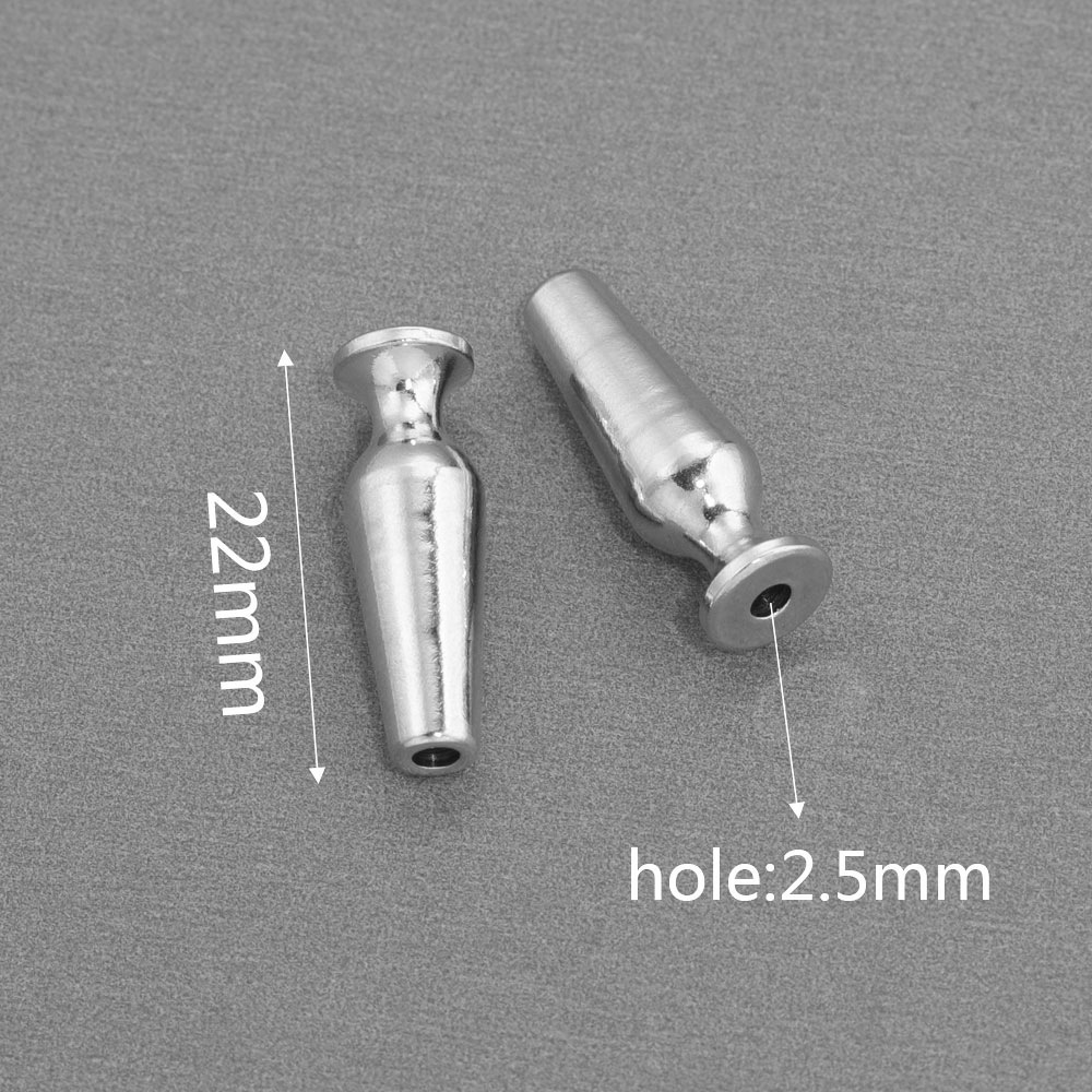 10pcs/bag Stainless steel bamboo wine cup marbles DIY accessories