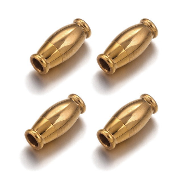 10pcs/bag Stainless steel magnetic buckle connector DIY accessories