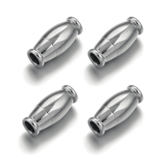 10pcs/bag Stainless steel magnetic buckle connector DIY accessories