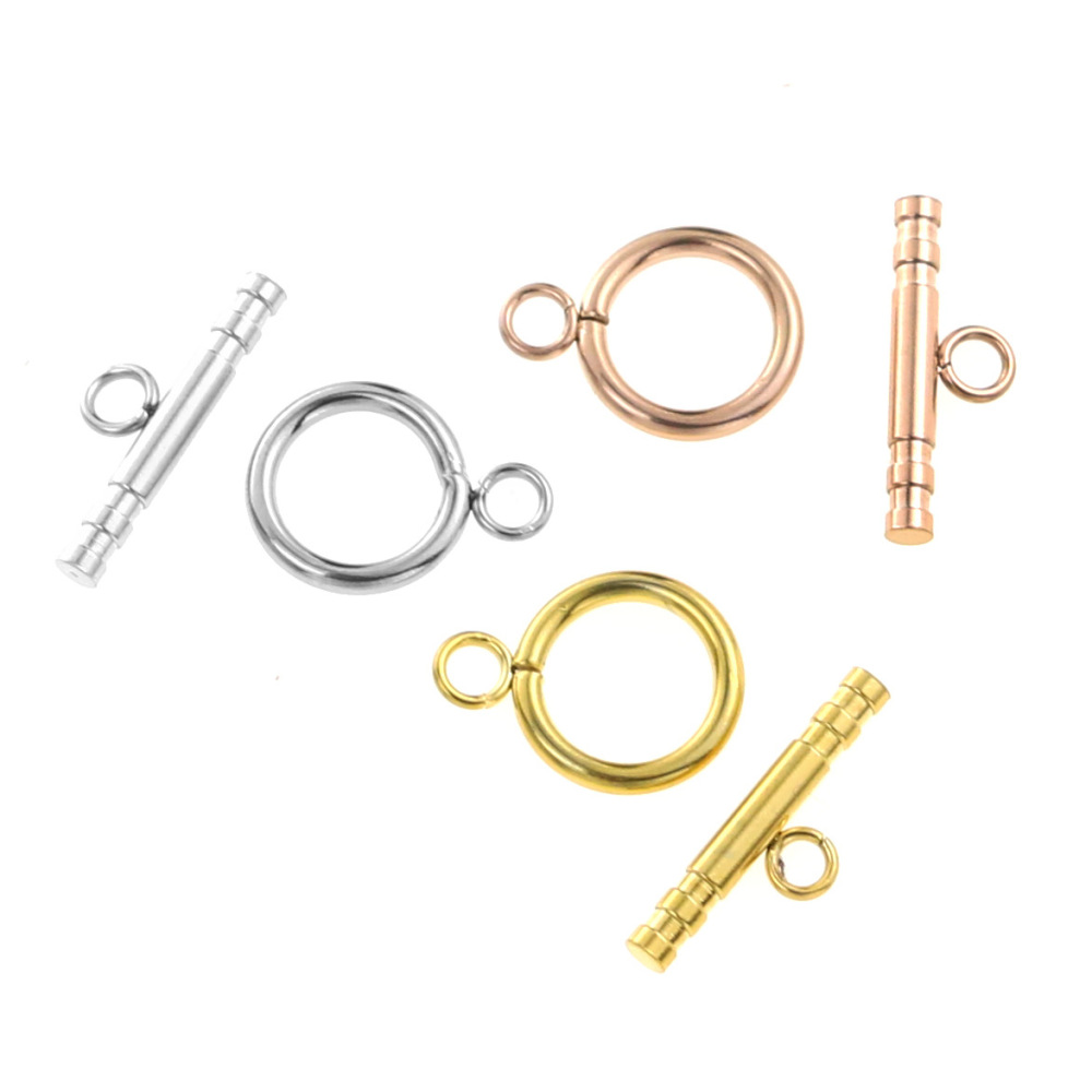 20pcs/bag stainless steel OT rod jewelry connecting buckle DIY accessories