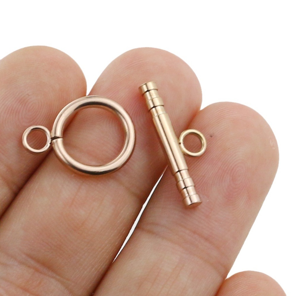 20pcs/bag stainless steel OT rod jewelry connecting buckle DIY accessories