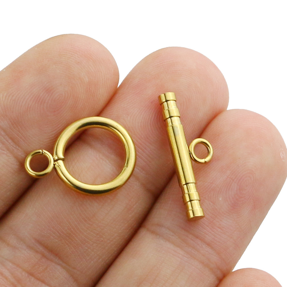 20pcs/bag stainless steel OT rod jewelry connecting buckle DIY accessories