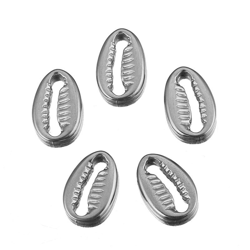 20pcs/bag stainless steel hydraulic metal shell beads DIY accessories