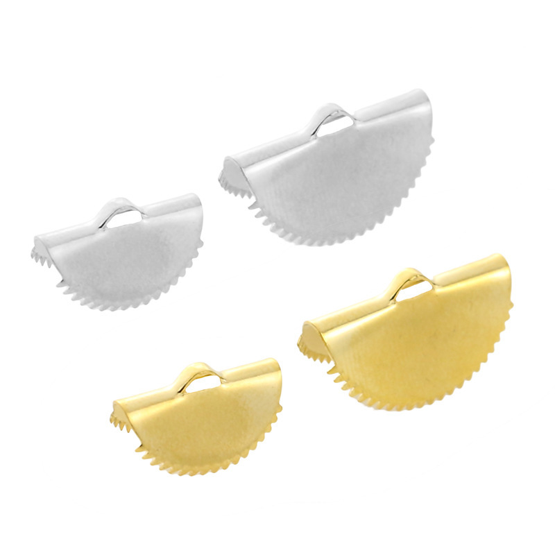 100pcs/bag Stainless steel curling bead buckle DIY accessories
