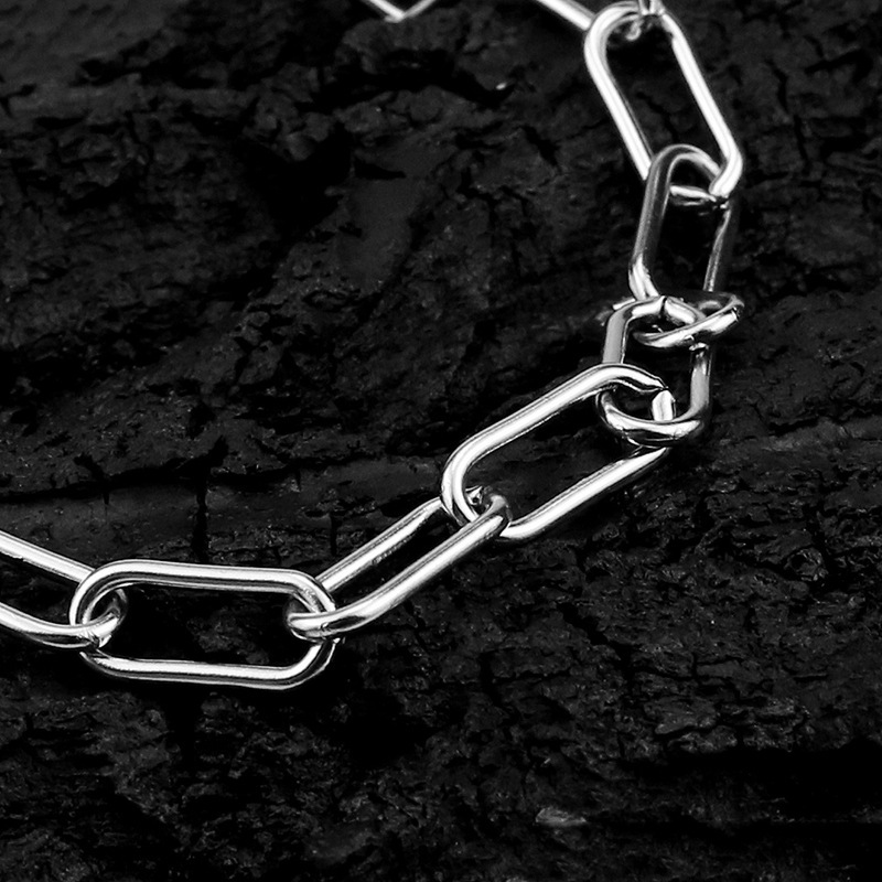 5m/bag Stainless steel 7mm wide thick chain DIY accessories
