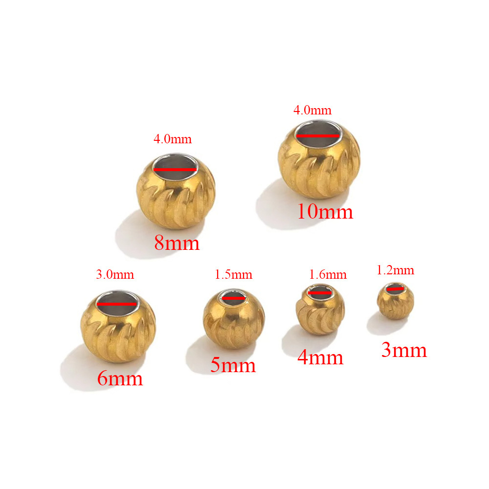 100 pcs/bag Stainless Steel Solid Drilling Knife-Tipped Steel Ball DIY Accessories