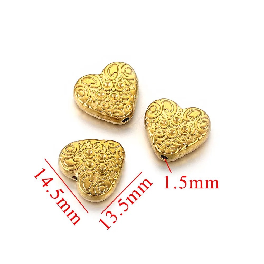 10 pcs/bag Stainless Steel Cast Spacer Beads DIY Accessories