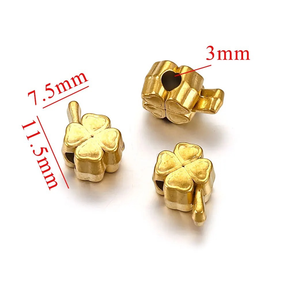 10 pcs/bag Stainless Steel Cast Spacer Beads DIY Accessories
