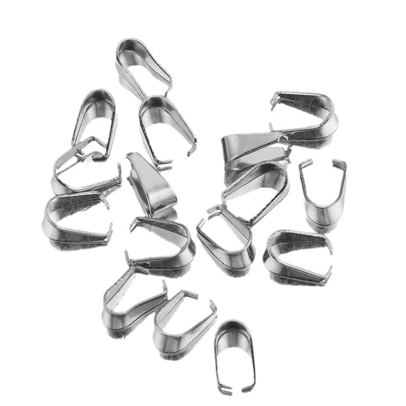 200 pcs/bag Stainless Steel Melon Seed Buckle DIY Accessory