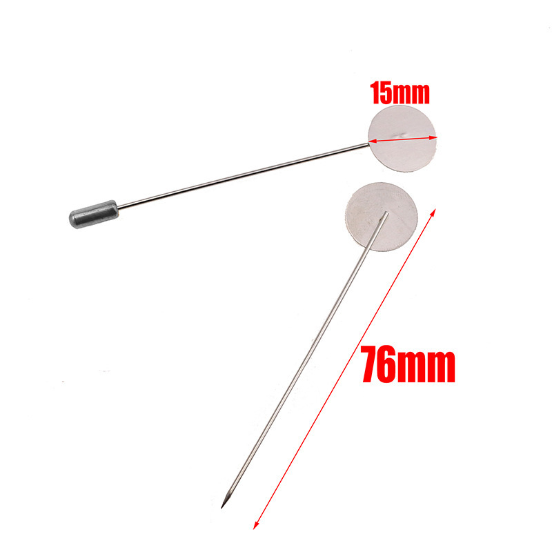 100 pcs/bag Stainless Steel Brooch Pins DIY Accessories