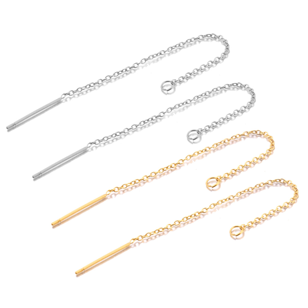 50 pcs/bag Stainless Steel Ear Wires DIY Accessories