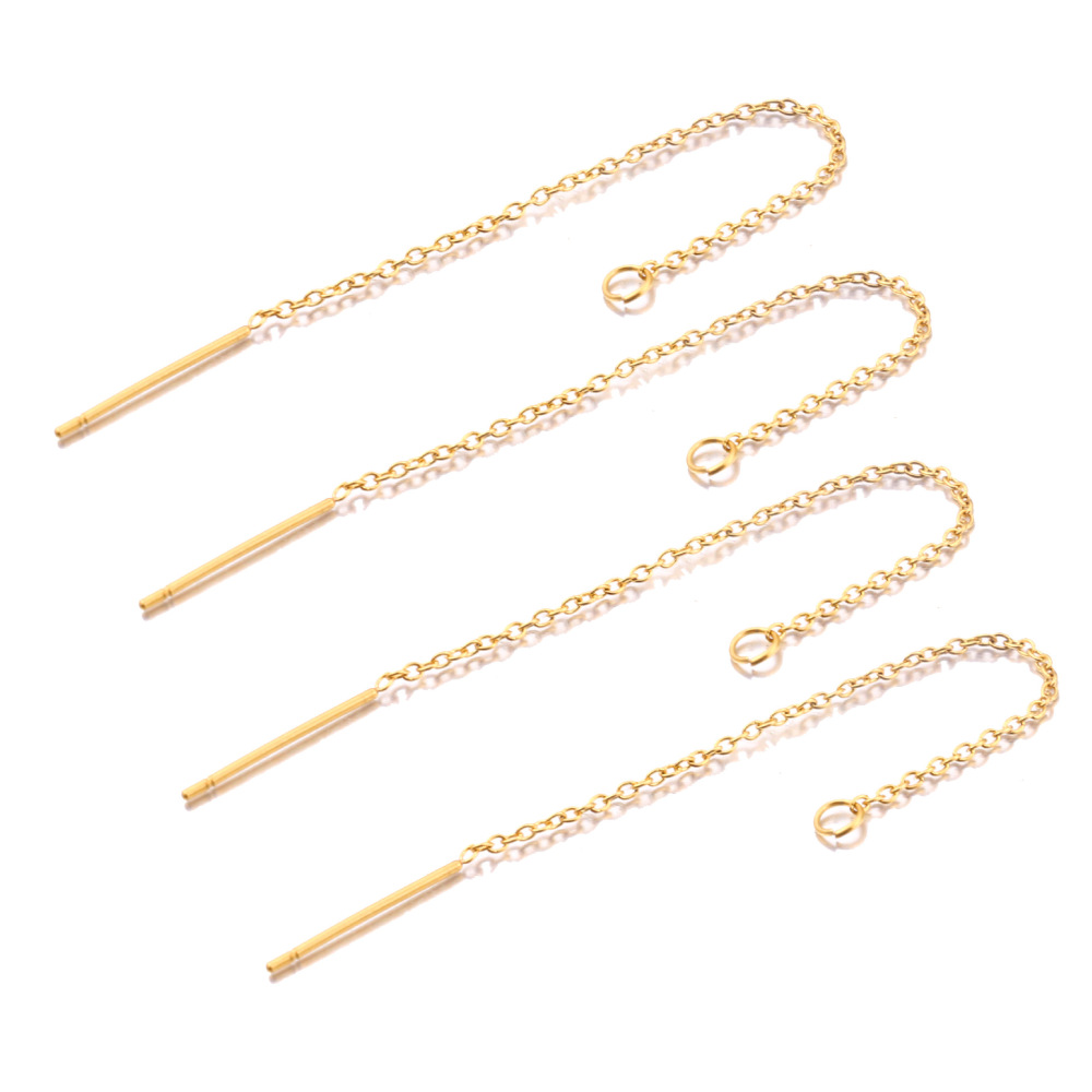 50 pcs/bag Stainless Steel Ear Wires DIY Accessories