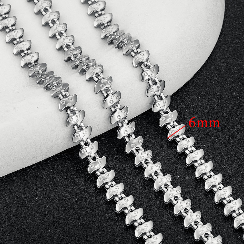 5m/bag Stainless Steel Handmade Chains, Various DIY Accessories