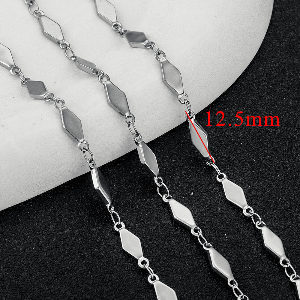 5m/bag Stainless Steel Handmade Chains, Various DIY Accessories