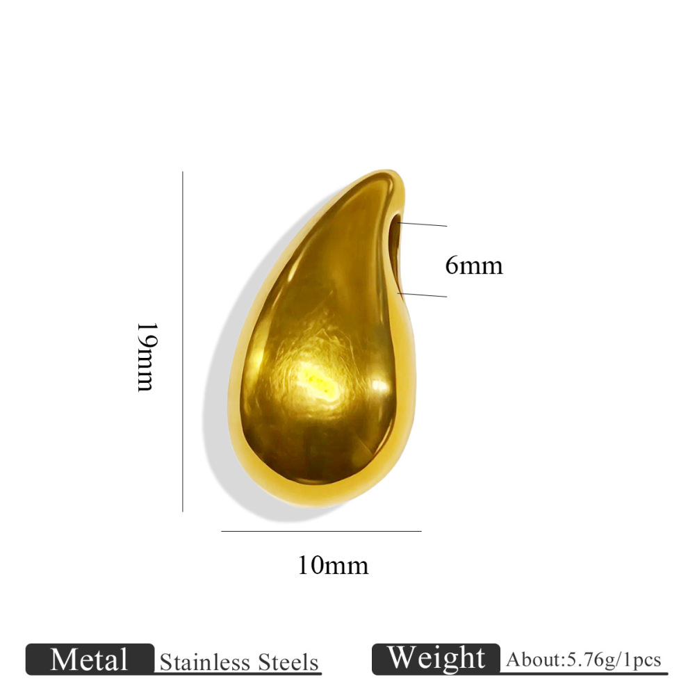 10 pcs/bag Stainless Steel Shaped Beads DIY Accessories