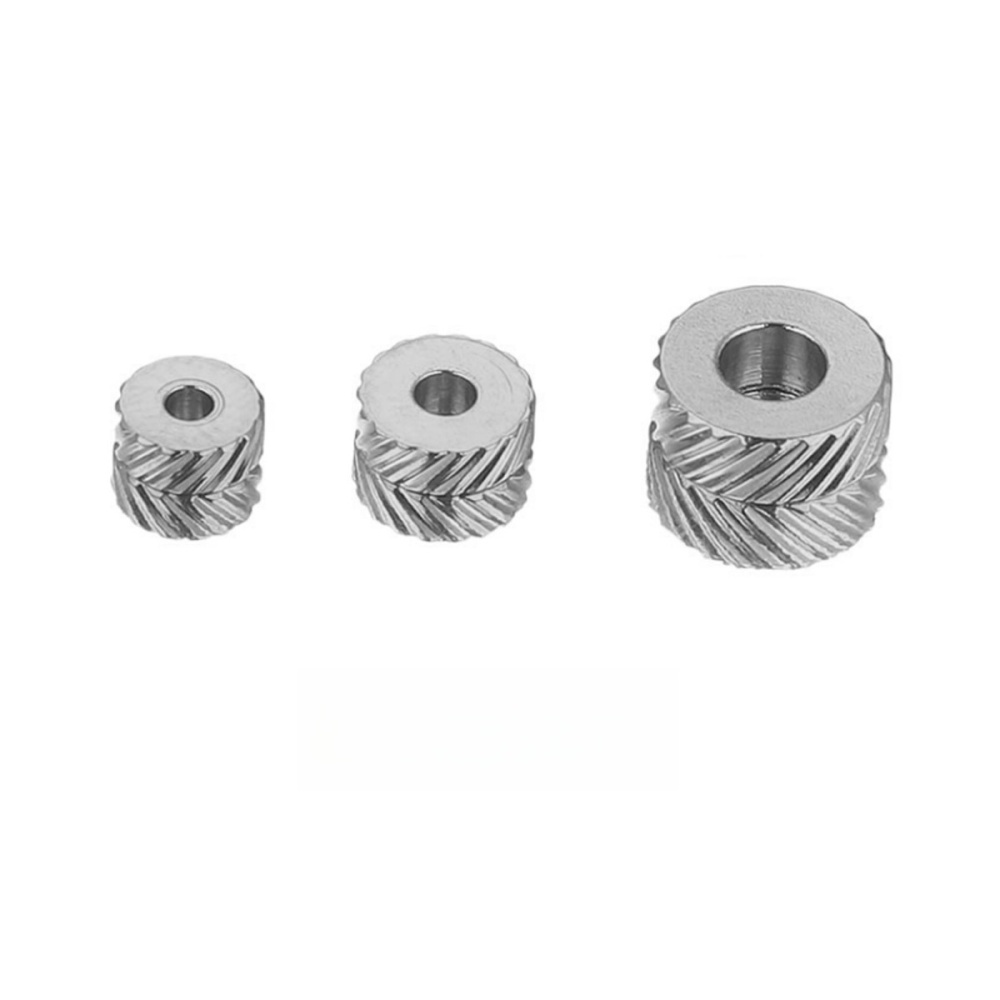 200 pcs/bag Stainless Steel Through-Hole Drill Flat Bead DIY Accessories