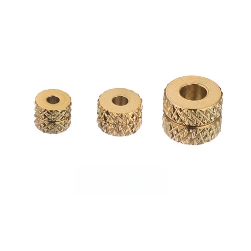 200 pcs/bag Stainless Steel Through-Hole Drill Flat Bead DIY Accessories