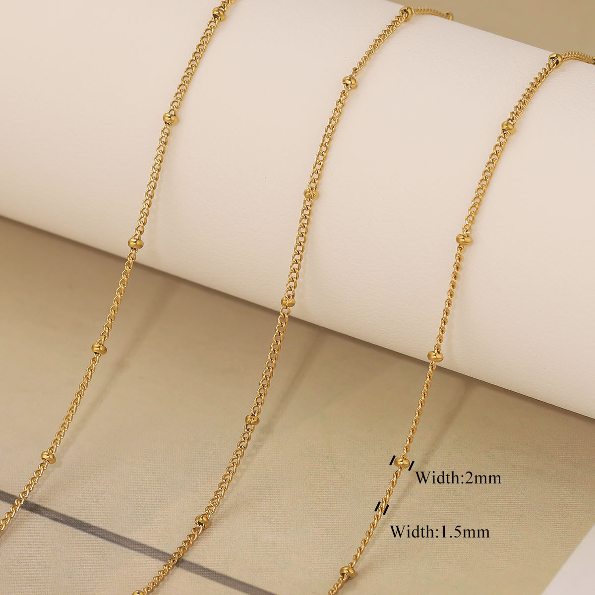 10m/bag Stainless Steel Chains, Various DIY Accessories