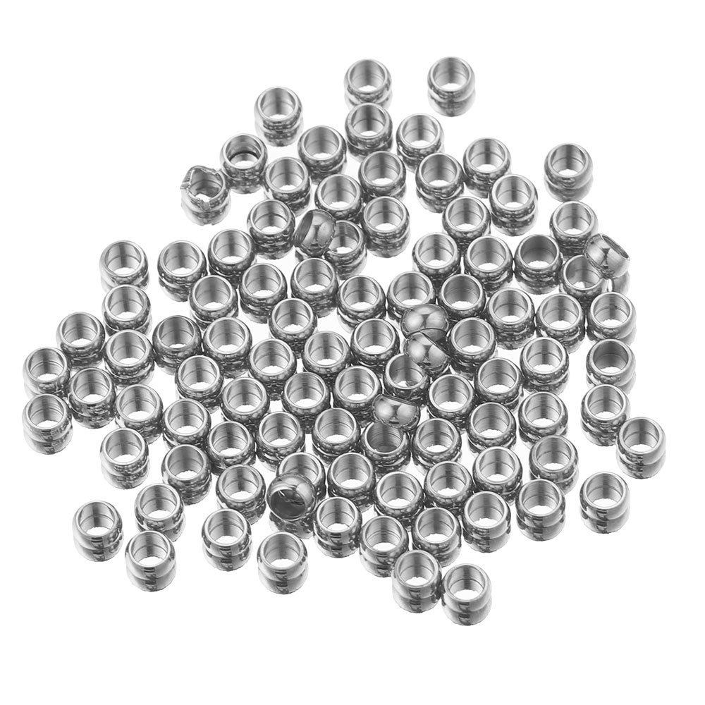 500 pcs/bag Stainless Steel Positioning Beads for Flattening DIY Accessories