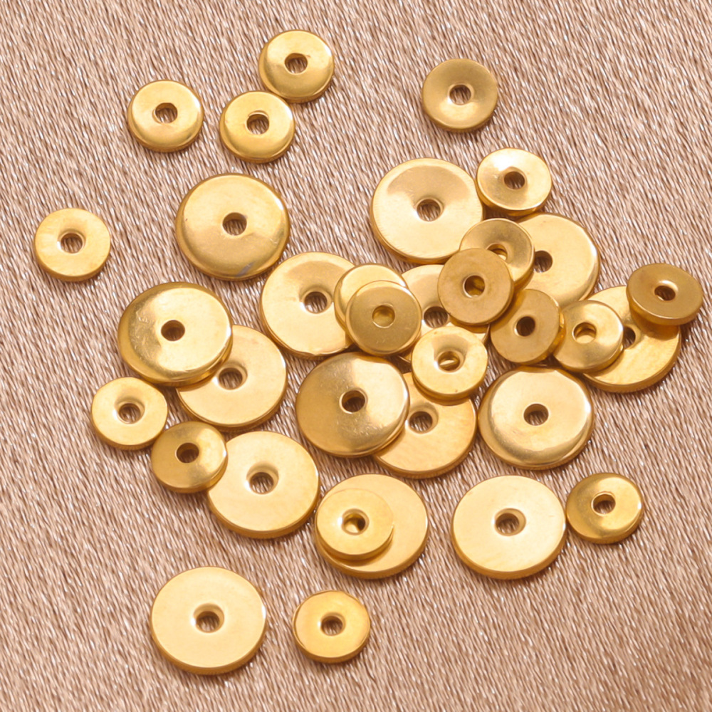 500 pcs/bag Stainless Steel Spacer Beads DIY Accessories