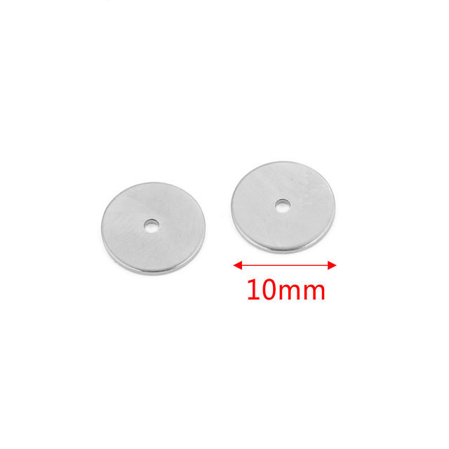 500 pcs/bag Stainless Steel Spacer Beads DIY Accessories