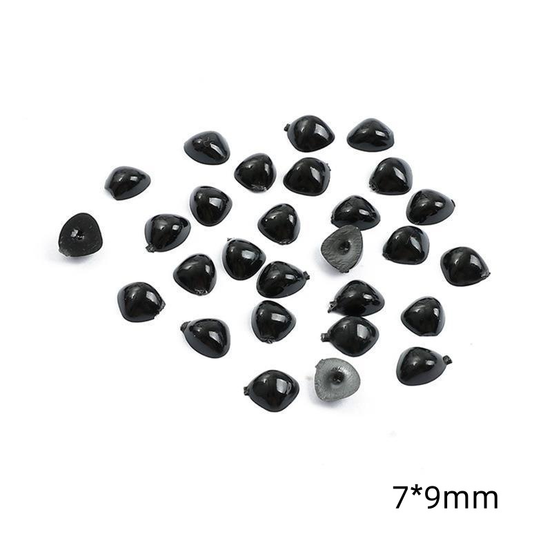 Acrylic Triangular Animal Nose Flat Beads DIY Beads