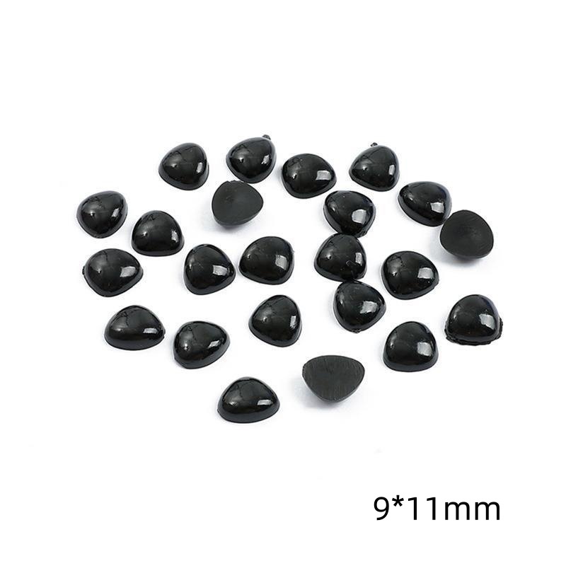 Acrylic Triangular Animal Nose Flat Beads DIY Beads