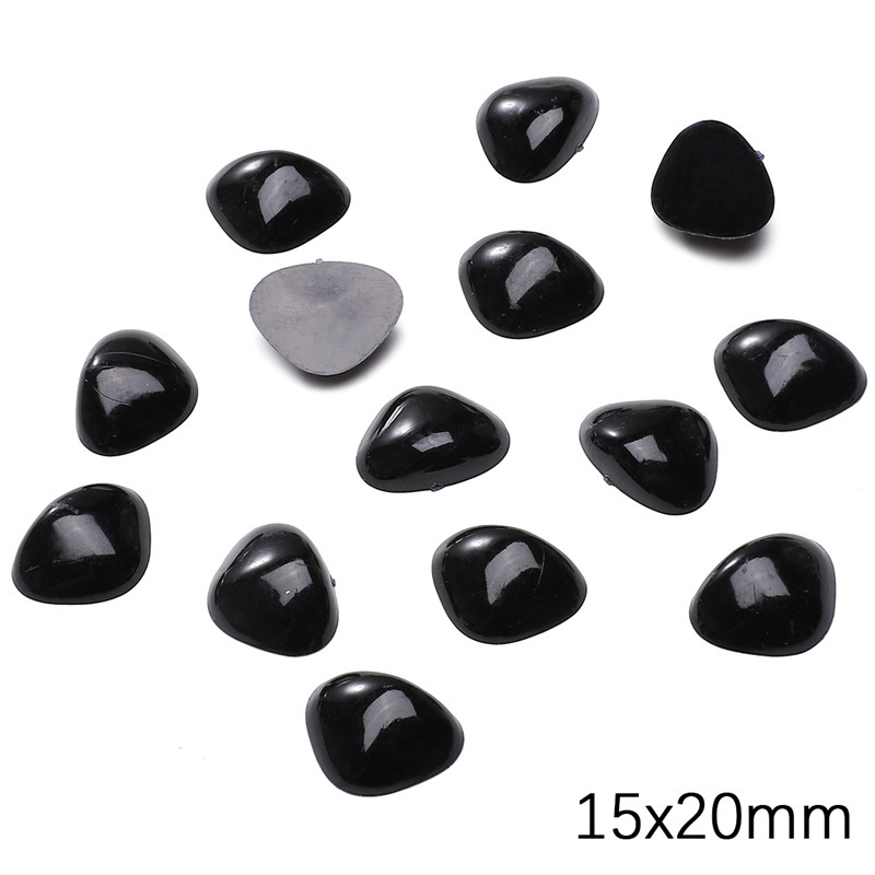 Acrylic Triangular Animal Nose Flat Beads DIY Beads