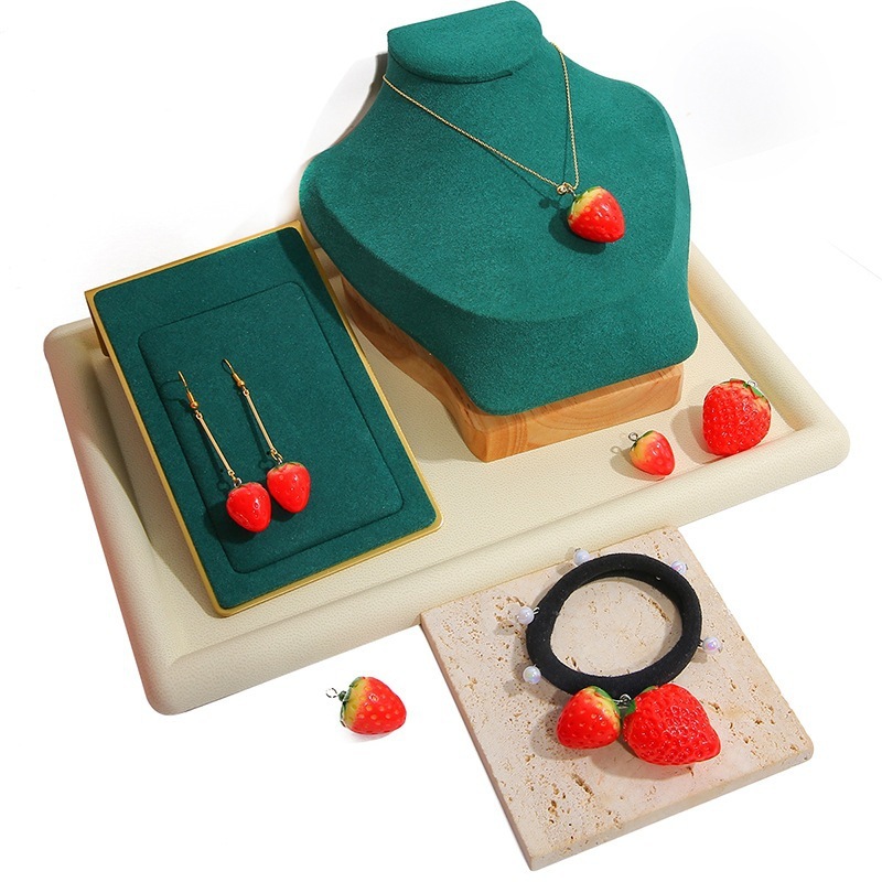 20 pcs/bag Simulated Strawberry Fruit DIY Accessories